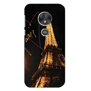 Чехол с Эйфелевой башней на Motorola MOTO G7 Play (Paris)