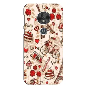 Чехол с Эйфелевой башней на Motorola MOTO G7 Play (Париж мечта)