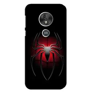 Чехол Супергерой Человека Паука на Motorola MOTO G7 Play (Паук)