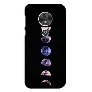 Чехол (ТПУ) с планетами на Motorola MOTO G7 Play (Плнеты)