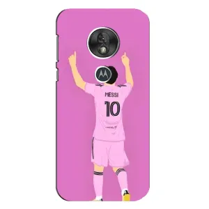 Чехлы Лео Месси в Майами на Motorola MOTO G7 Play (Празднование Месси)