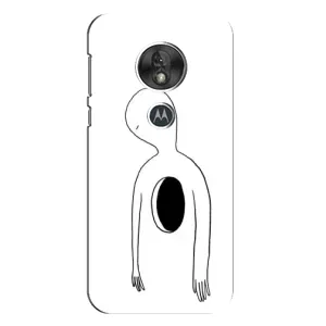 Чехлы со смыслом для Motorola MOTO G7 Play (Пустота)