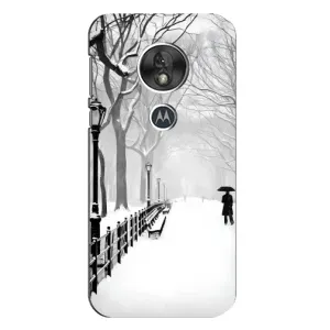 Чехлы на Новый Год Motorola MOTO G7 Play (Снегом замело)