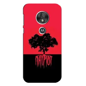 Чехлы УПА (Красно-Чёрный) на Motorola MOTO G7 Play (УПА Патриот)
