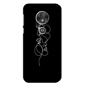 Силиконовые Чехлы Любимому человеку для Motorola MOTO G7 Play (Влюбленная пара)
