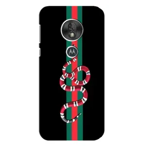 Чехлы Бренд GUCCI для Motorola MOTO G7 Play (Змей Гуччи)