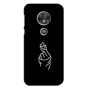 Чехлы (Знак сердечка) на Motorola MOTO G7 Play (Знак Сердечка)
