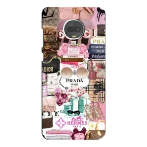 Чехол (Dior, Prada, YSL, Chanel) для Motorola MOTO G7 Plus (Бренды)