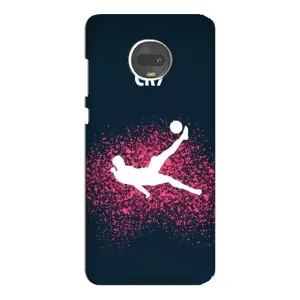 Чехол Криштиану Роналду для Motorola MOTO G7 Plus (CR7 Удар)