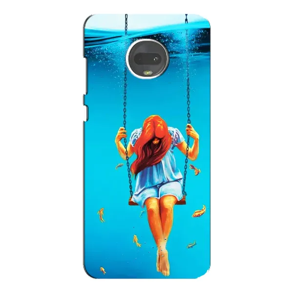 Чехол с рисунком «Девушка на качели» для Motorola MOTO G7 Plus Чехол с рисунком «Девушка на качели» для Motorola MOTO G7 Plus