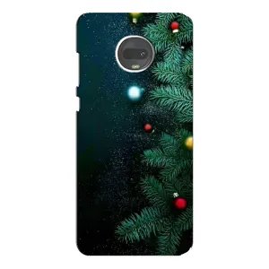 Чехол Новогодняя Елка на Motorola MOTO G7 Plus (Елка)