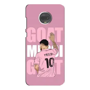 Чехлы Лео Месси в Майами на Motorola MOTO G7 Plus (GOAT MESSI)