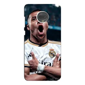 Чохол (TPU) з Футболістом на Motorola MOTO G7 Plus (Гол Мбаппе)