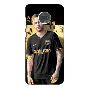 Силіконовий Чохол для Motorola MOTO G7 Plus (Gold Neymar)