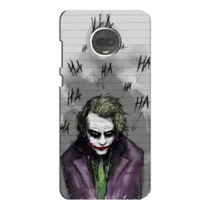 Чехлы с картинкой Джокера на Motorola MOTO G7 Plus (Joker клоун)