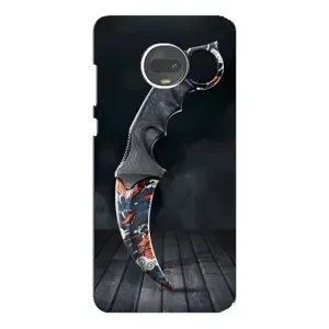 Чохол КІБЕРСПОРТ для Motorola MOTO G7 Plus (Кинжал КС ГО)