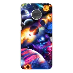 Чехлы КОСМОС для Motorola MOTO G7 Plus (Космический мир)