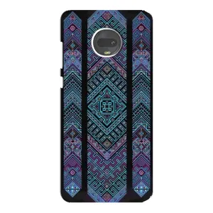 Силіконовый Чохол на Motorola MOTO G7 Plus (Крутий орнамент)