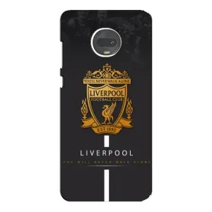 Силиконовые Чехлы принт Футбол на Motorola MOTO G7 Plus (Liverpool)