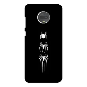Чехол Супергерой Человека Паука на Motorola MOTO G7 Plus (Лого паука)