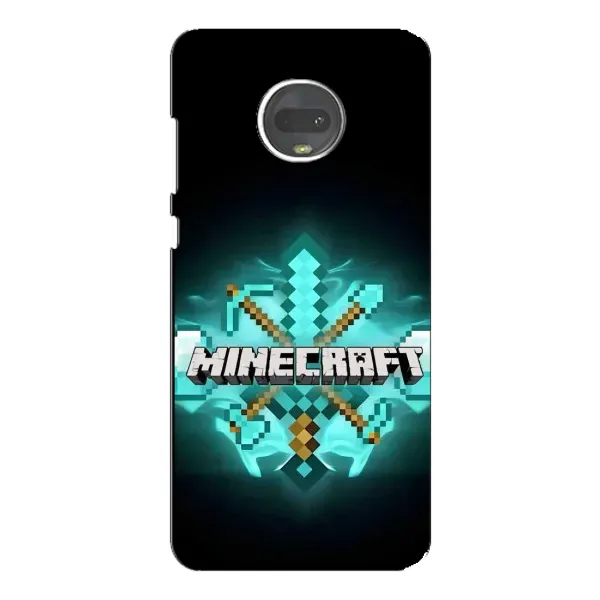 Чехол с рисунком «MineCraft 2» для Motorola MOTO G7 Plus