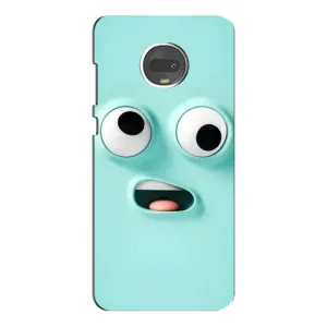 Силиконовые Чехлы (смешные стикеры) для Motorola MOTO G7 Plus (Забавное мятное лицо)