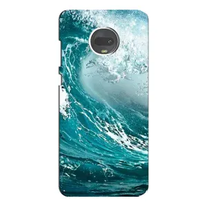 Літній Чохол на Motorola MOTO G7 Plus (Морська Хвиля)