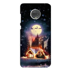 Чехлы на Новый Год Motorola MOTO G7 Plus (Настроение зимнее)