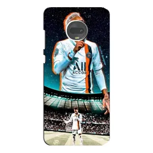 Силіконовий Чохол для Motorola MOTO G7 Plus (Неймар ПСЖ)