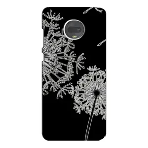 Силиконовый Чехол с одуванчиками на Motorola MOTO G7 Plus (Одуванчики)