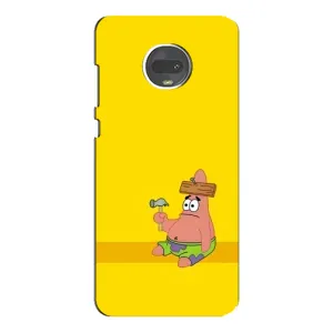 Чехлы с Патриком на Motorola MOTO G7 Plus (Ошибочка)