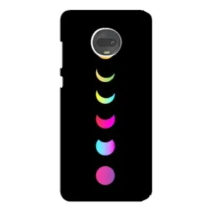Чехол (ТПУ) с планетами на Motorola MOTO G7 Plus (Полнолуние)