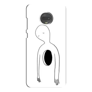 Чохли з сенсом на Motorola MOTO G7 Plus (Пустота)