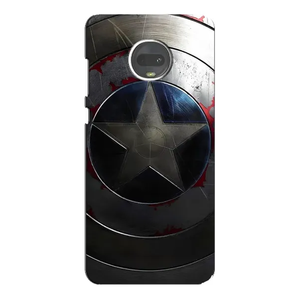 Чехол с рисунком «Ретро Щит Капитана» для Motorola MOTO G7 Plus Чехол с рисунком «Ретро Щит Капитана» для Motorola MOTO G7 Plus