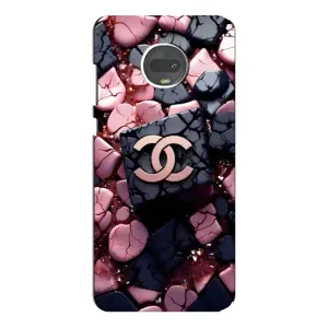 Чехол (Dior, Prada, YSL, Chanel) для Motorola MOTO G7 Plus (Шанель)