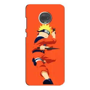 Чехлы с принтом Наруто на Motorola MOTO G7 Plus (Силуэт Наруто)