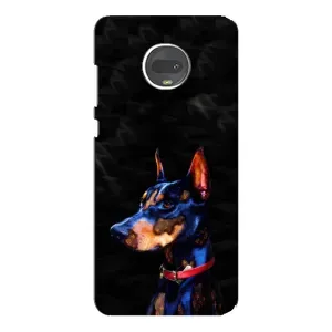 Бампер для Motorola MOTO G7 Plus с картинкой "Песики" (Собака Мопс)