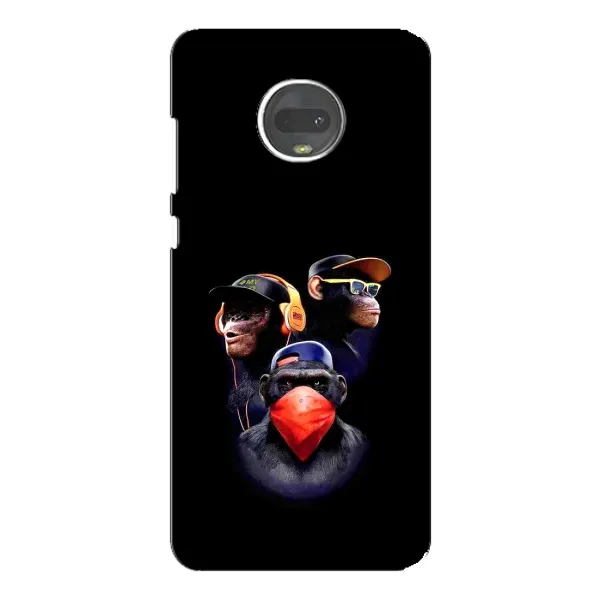 Чехол с рисунком «Три обезьяны» для Motorola MOTO G7 Plus Чехол с рисунком «Три обезьяны» для Motorola MOTO G7 Plus