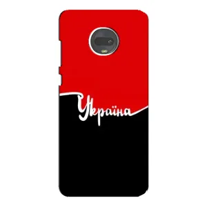Чохли УПА (Червоно-Чорний) на Motorola MOTO G7 Plus (Україна УПА)