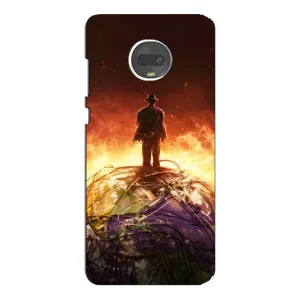 Чехол Оппенгеймер / Oppenheimer на Motorola MOTO G7 Plus (Ядерщик)