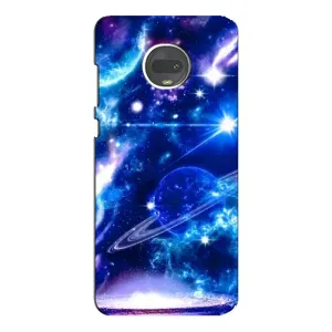 Чехлы КОСМОС для Motorola MOTO G7 Plus (Яркий космос)
