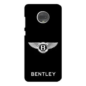 Чехлы с тематикой "Крутые машины" на Motorola MOTO G7 (Logo Bentley)
