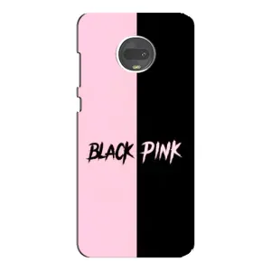 Чехлы с картинкой для Motorola MOTO G7 (BLACK PINK)