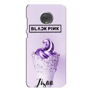 Чехлы с картинкой для Motorola MOTO G7 (BLACKPINK lisa)