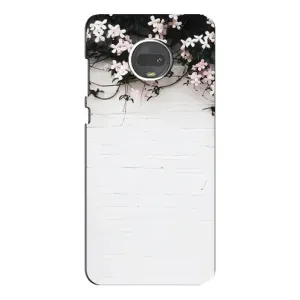 Чехлы с тематикой "ЦВЕТЫ" на Motorola MOTO G7 (Цветы на стене)