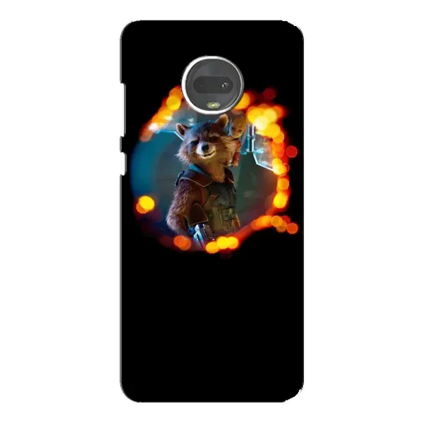 Чехол с рисунком «Енот Ракета» для Motorola MOTO G7