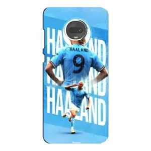 Чехлы с принтом для Motorola MOTO G7 Футболист (Erling Haaland)