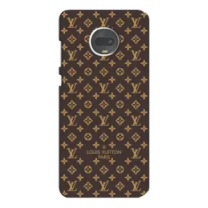 Чехол Стиль Louis Vuitton на Motorola MOTO G7 (Фон Луи Виттон)