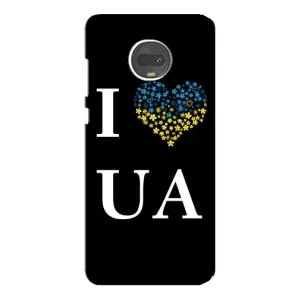 Силиконовый Чехол на Motorola MOTO G7 (Я-Украина)