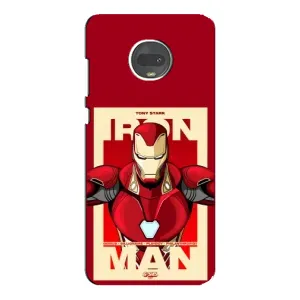 Чохол Супергерой Залізна Людина на Motorola MOTO G7 (Iron man)